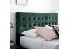 4ft6 Double Kingston Green Velvet Ottoman Storage Bed Frame 4